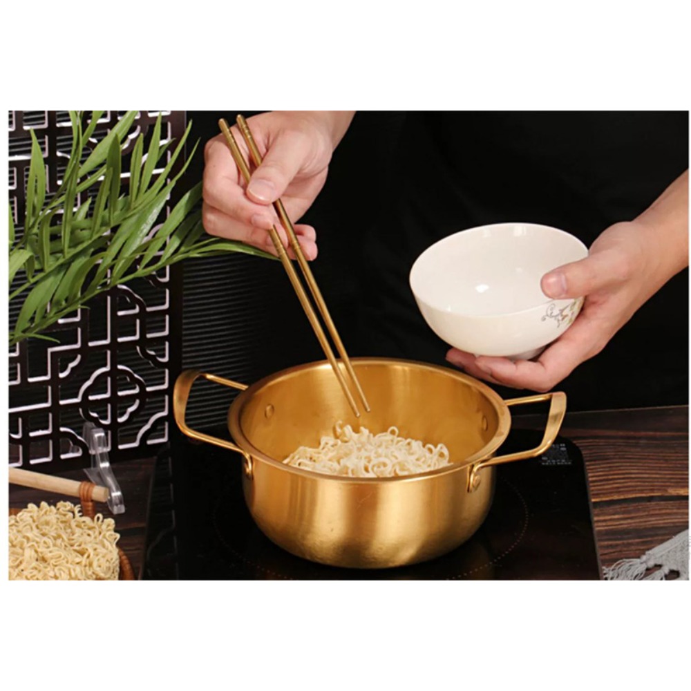 Stainless Steel Korean Ramen P - Camping Cooking Without Gas ulasan dan harga